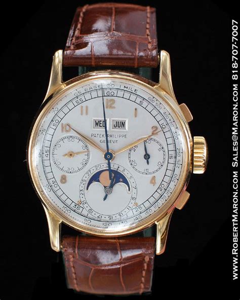 patek philippe moonphase chronograph.